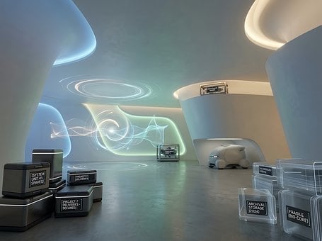 Interior Futurista, Automação