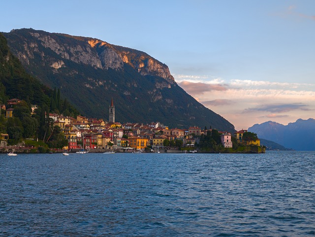 Varenna, Lago De Como, Itália, Lombardia