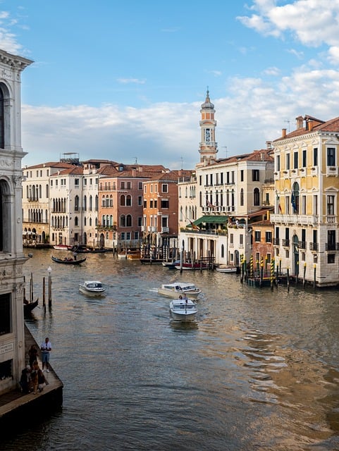 Veneza, Canal, Via Navegável, Gôndola