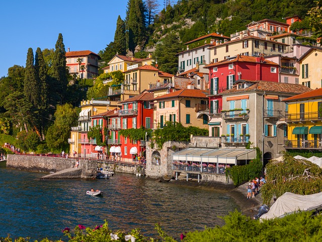 Varenna, Lago De Como, Itália, Lombardia