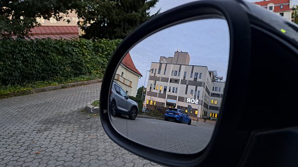 Free Side Mirror Car Reflection photo and picture