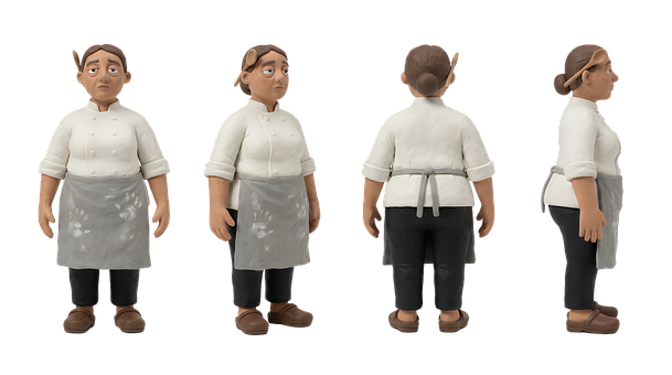 Argila, Personagem, Design De Personagem