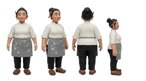 Figura De Argila, Chef, Stop Motion