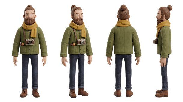 Figura, Claymation, Design De Personagem