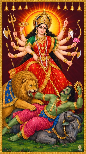Durga, Deusa, Festival, Hinduísmo