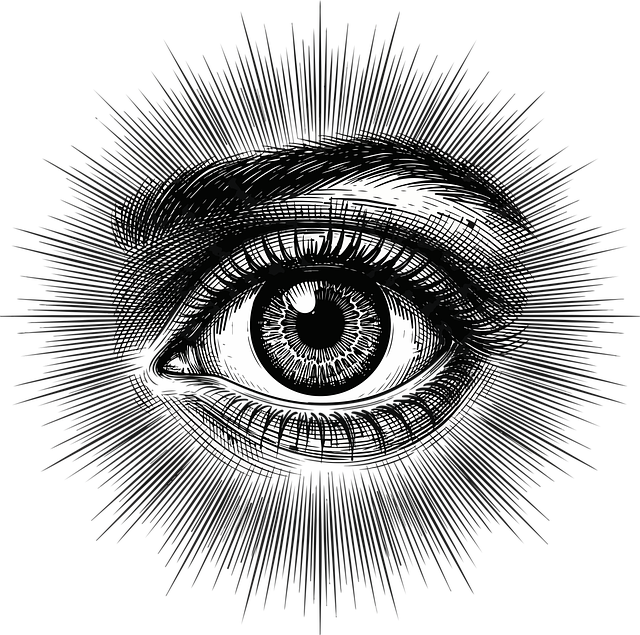 Ojo, Grabado, Vintage, Símbolo, Anatomía