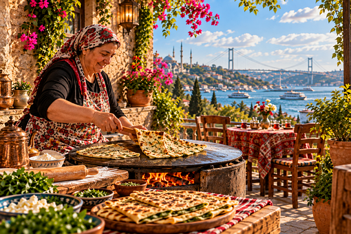 Free Gözleme Traditional illustration and picture
