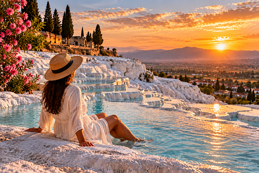 Free Pamukkale Turkey illustration and picture