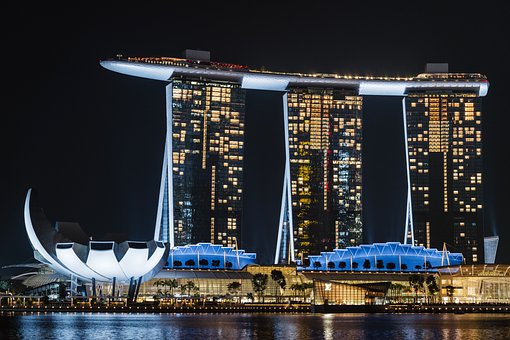 Singapore, Marina Bay Sands, Arkitektur