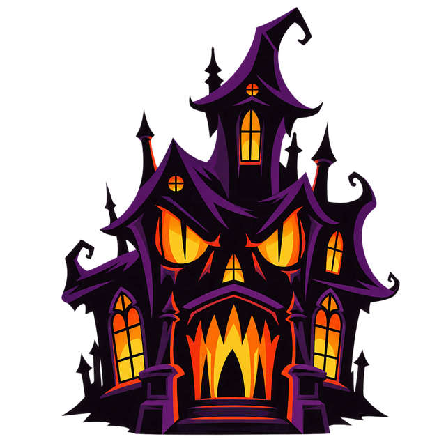 Download free HD stock image of Haunted House Gothic Style Free haunted house gothic style cartoon vector