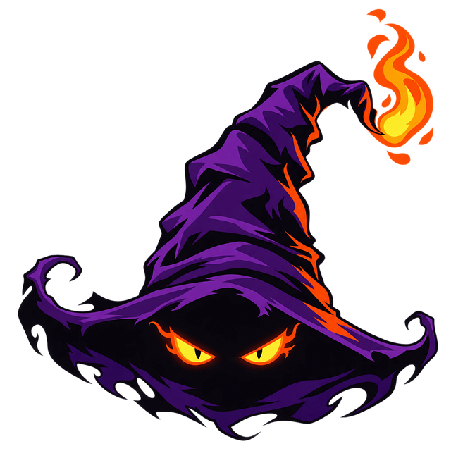 Free halloween witch hat magic vector