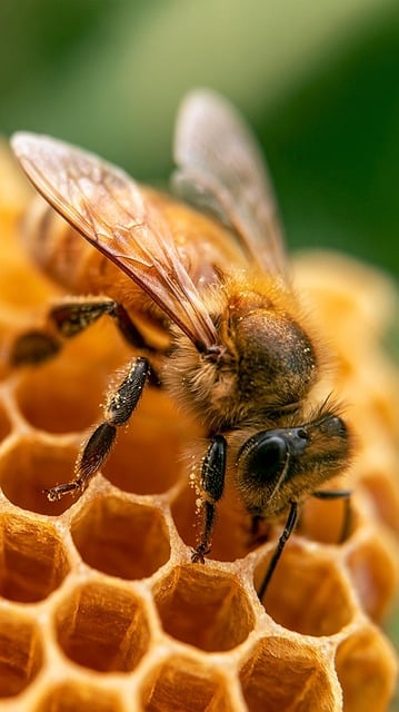 Abeja, Fotografía Macro, Colmena, Polen