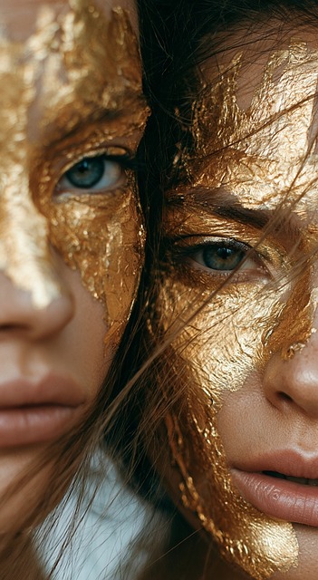 Hoja De Oro, Retrato De Mujer