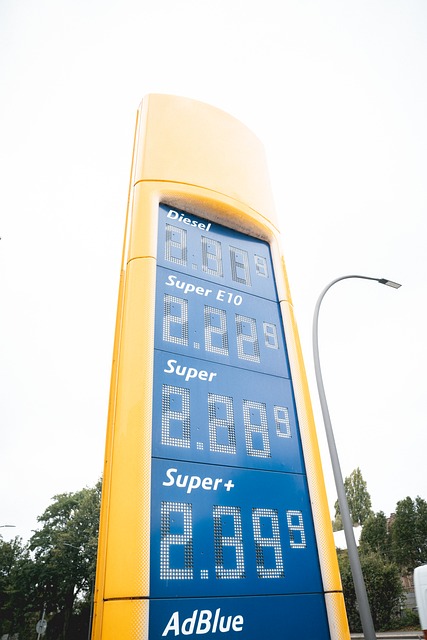 Free Gas Station Price Board photo and picture