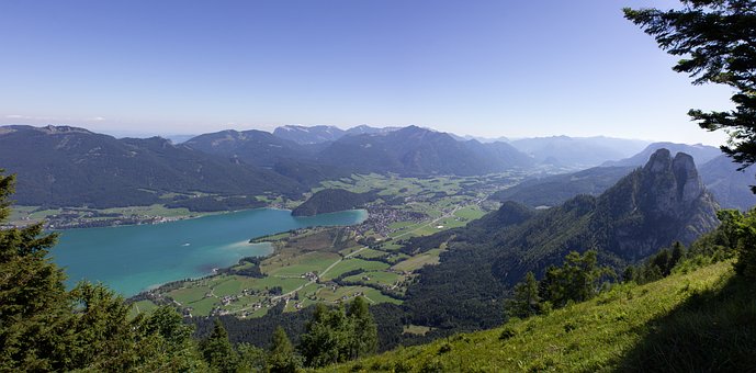 Salzkammergut, Wolfgangsee, Bleckwand