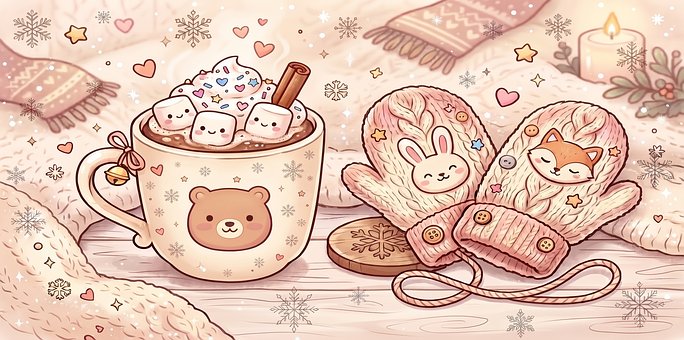 Desen Animat, Urs, Cacao Fierbinte