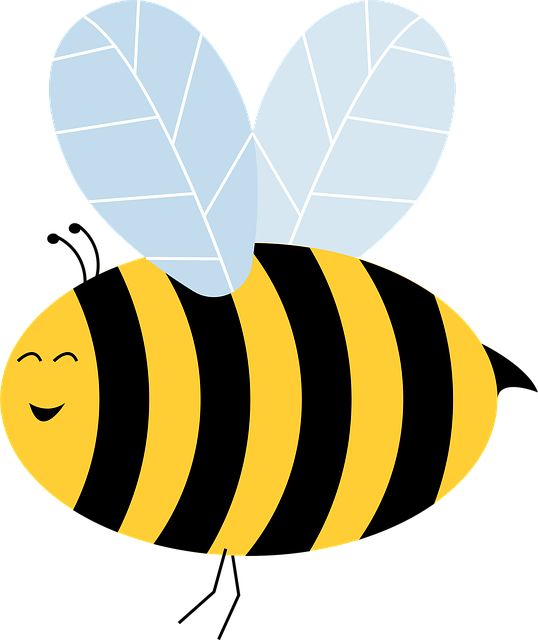Free bumblebee cartoon apiary illustration