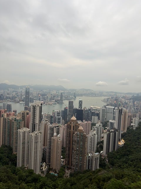 Stad, Stadsgezicht, Horizon, Hongkong