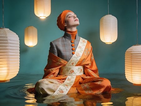 Mode, Meditation, Ro, Kvinde, Yoga