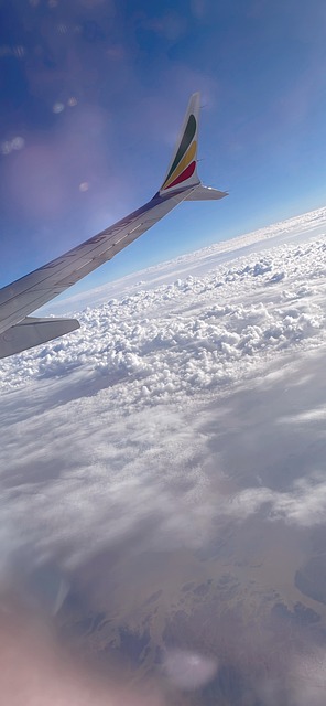Vinge, Sky, Flyvning Udsigt, Blå Himmel