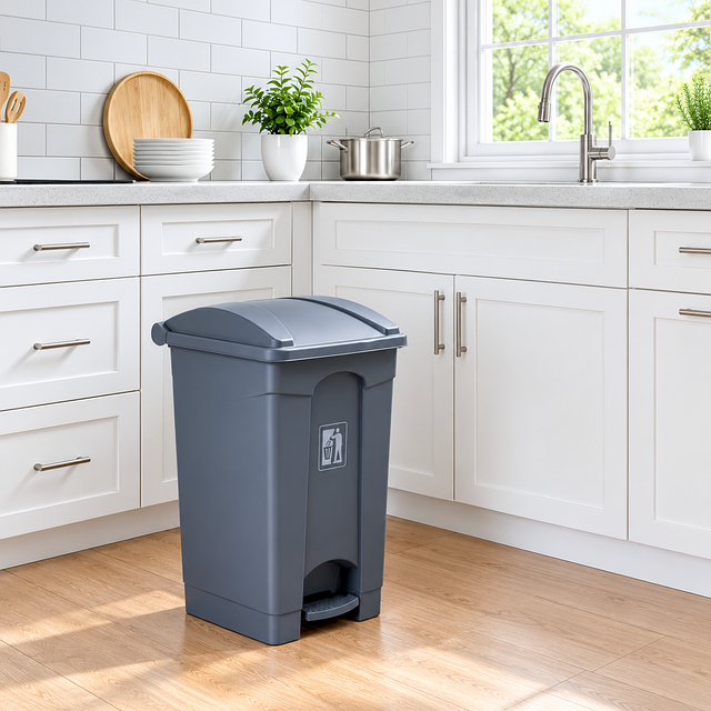 Free Trash Can Kitchen photo and picture