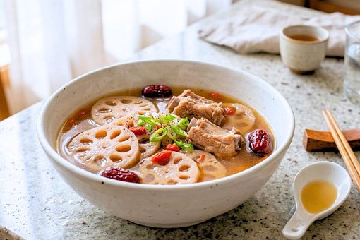 Suppe, Lotusrot, Svineribbe