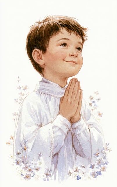 Gutt, Bønn, Barn, Katolsk, Religion
