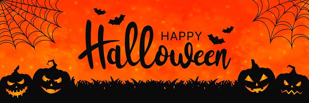 Halloween, Abóbora, Morcegos, Silhuetas