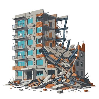 Aardbeving, Ingestort Gebouw, Ramp