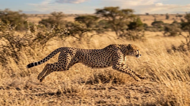 Free Cheetah Run photo and picture