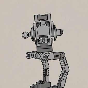 Lego, Jucărie, Model, Sci-Fi, Robot