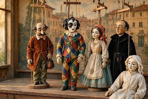 Marionetten, Commedia Dell'Arte