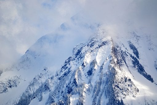Munte, Zăpadă, Frig, Copaci, Natură