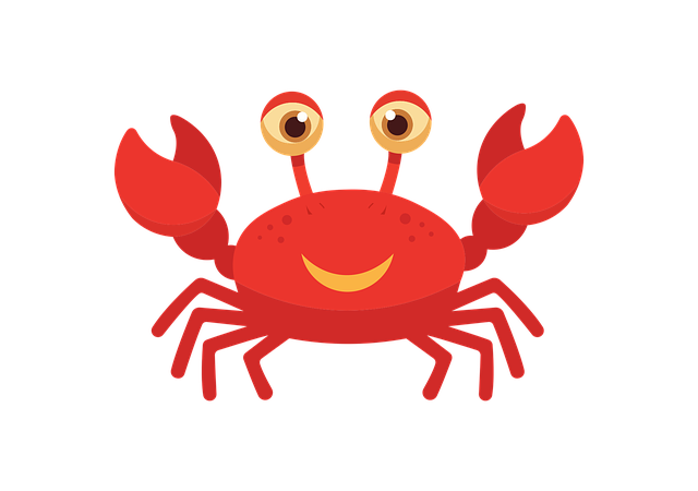 Crab, Desen Animat, Viaţa Marină, Vară