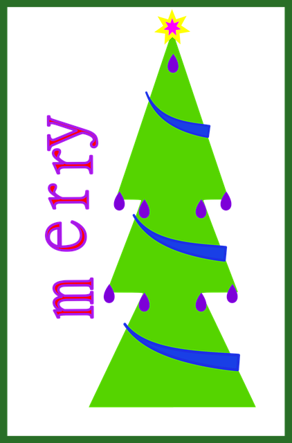 Árvore De Natal, Festivo, Colorido