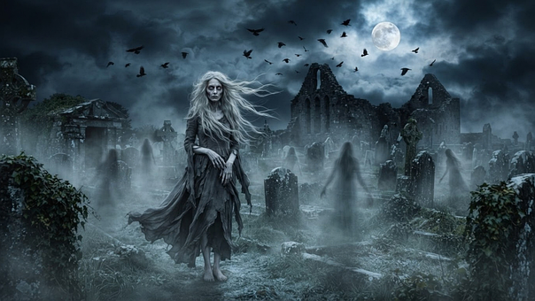 Banshee, Fantasma, Cemitério Assombrado