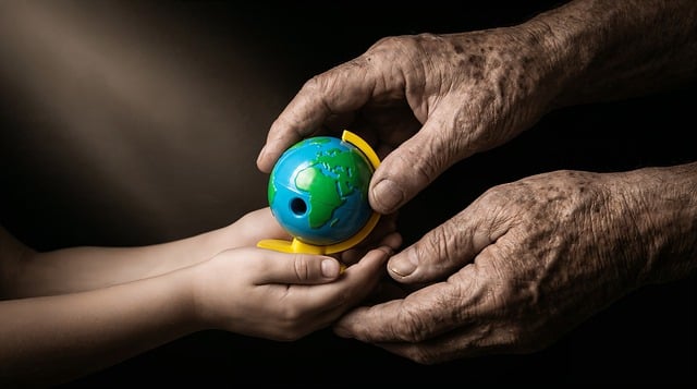 Handen, Aarde, Wereldbol, Speelgoed