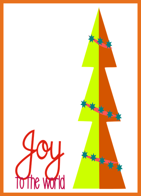 Kerstboom, Wensen, Ansichtkaart