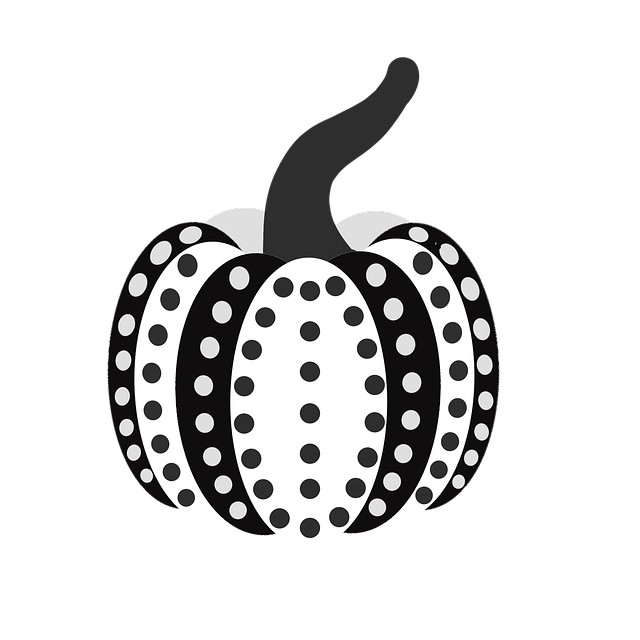 Download free HD stock image of Pumpkin Dots Free pumpkin dots halloween decoration illustration