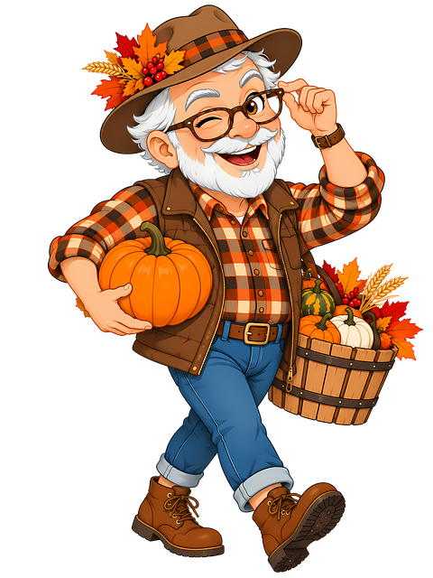 Herbst Opa, Schicker Opa, Älterer Mann
