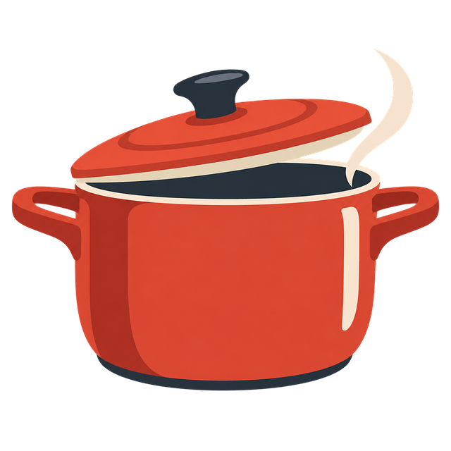 Free ai generated pot red pot illustration