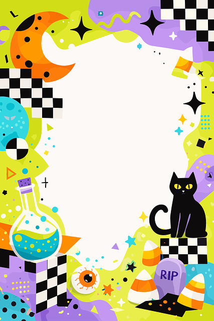 Free halloween graphic cat vector
