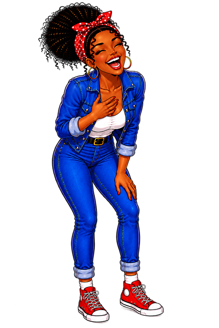 Free cutout isolated character illustration