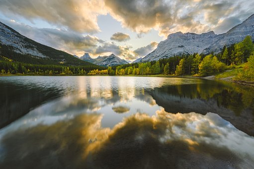 Montañas, Naturaleza, Paisaje, Lago