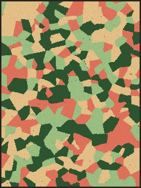 Voronoi, Tessellation, Organisk
