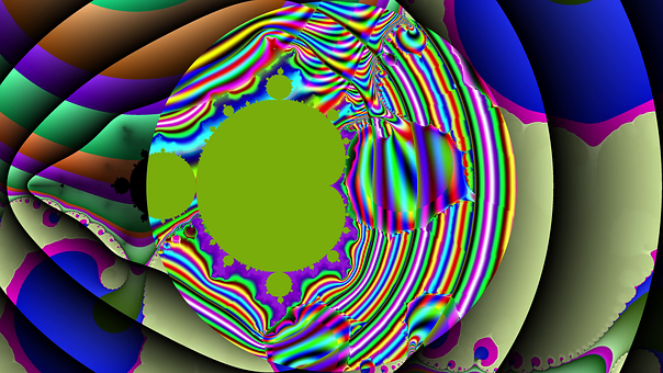 Mandelbrot, Fraktal, Farverig, Abstrakt