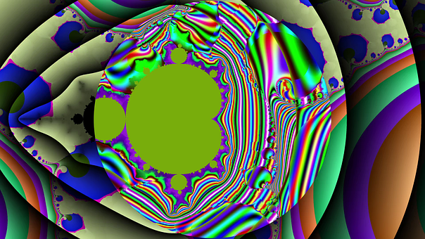Mandelbrot, Fraktal, Farverig, Abstrakt