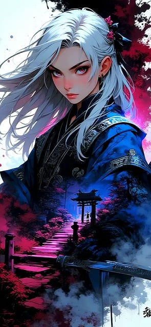Anime, Japansk Karakter, Fantasi Kunst