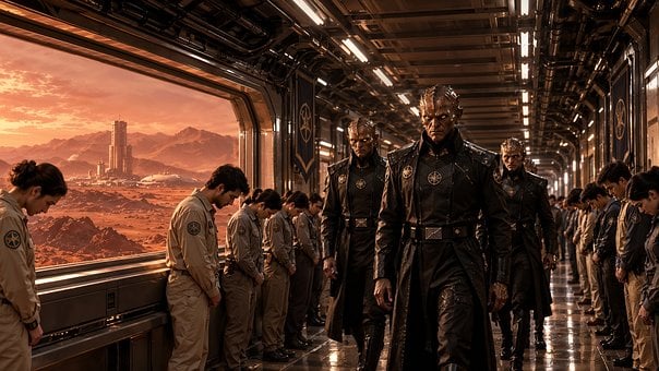 Scifi, Mimozemský, Planeta, Vesmír
