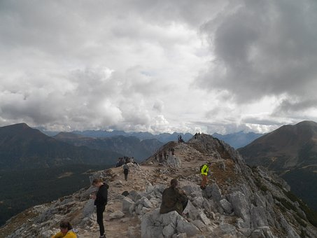 Bergen, Wandelen, Wolken, Panorama